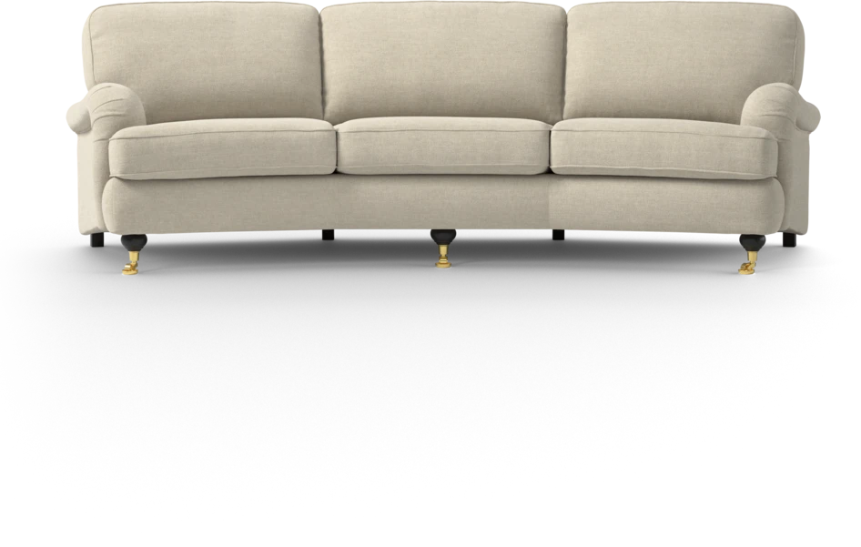 Oxford - 3-sits soffa svängd - Beige