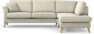 Eden - 2,5-sits soffa med divan - Beige