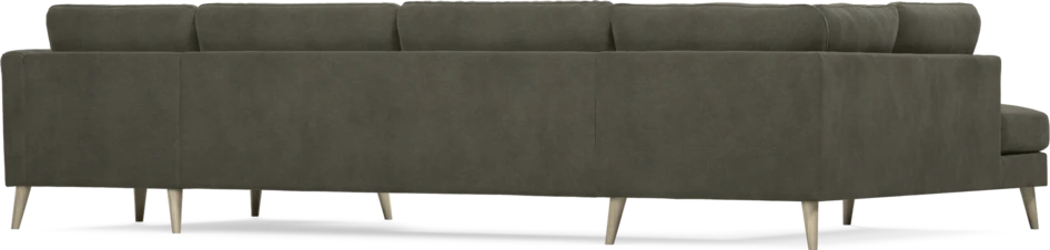 Bridge - 3-sits soffa med divan vänster och schäslong höger - Grå