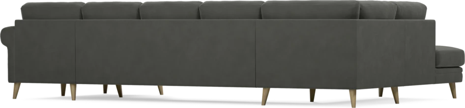 Eden - 3-sits soffa med divan vänster och schäslong höger - Grå