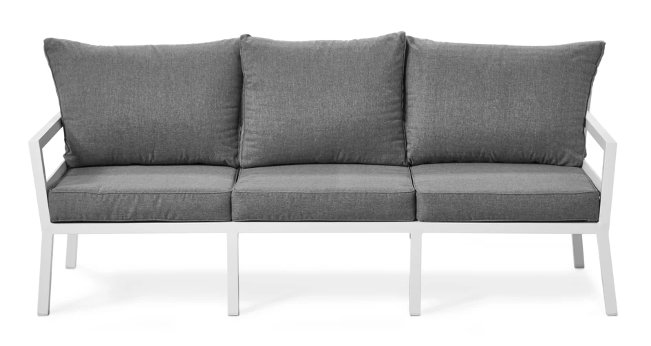 Maxime - Utesoffa 3-sits - Vit