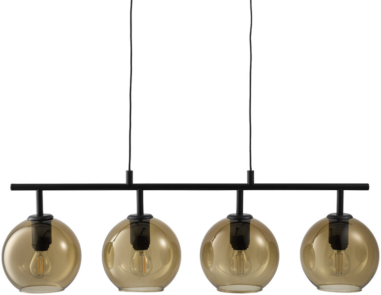 Valter - Taklampa, H22 L72 cm - Svart