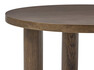 Moritz - Soffbord, Ø 90 H 45 cm - Brun