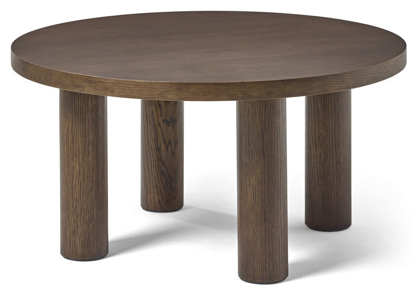 Moritz - Soffbord, Ø 90 H 45 cm - Brun