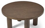 Moritz - Soffbord, Ø 90 H 45 cm - Brun