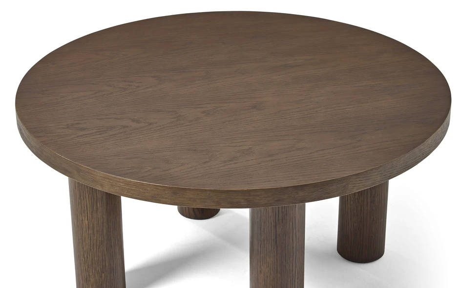 Moritz - Soffbord, Ø 90 H 45 cm - Brun