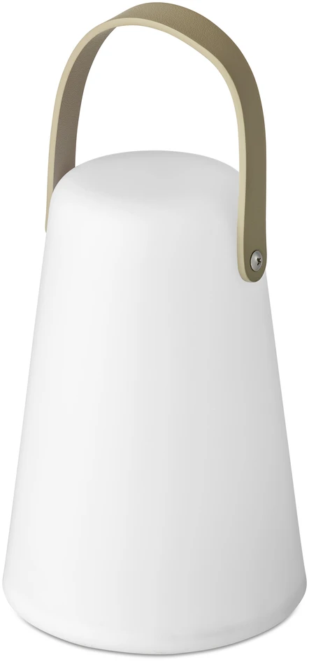 Eli - LED-lampa, H20,5 Ø14 cm - Vit