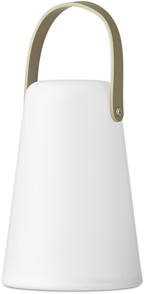Eli - LED-lampa, H20,5 Ø14 cm - Vit