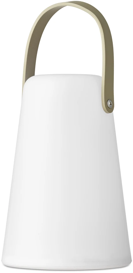 Eli - LED-lampa, H20,5 Ø14 cm - Vit