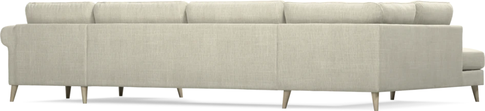 Bridge - 3-sits soffa med divan vänster och schäslong höger - Beige