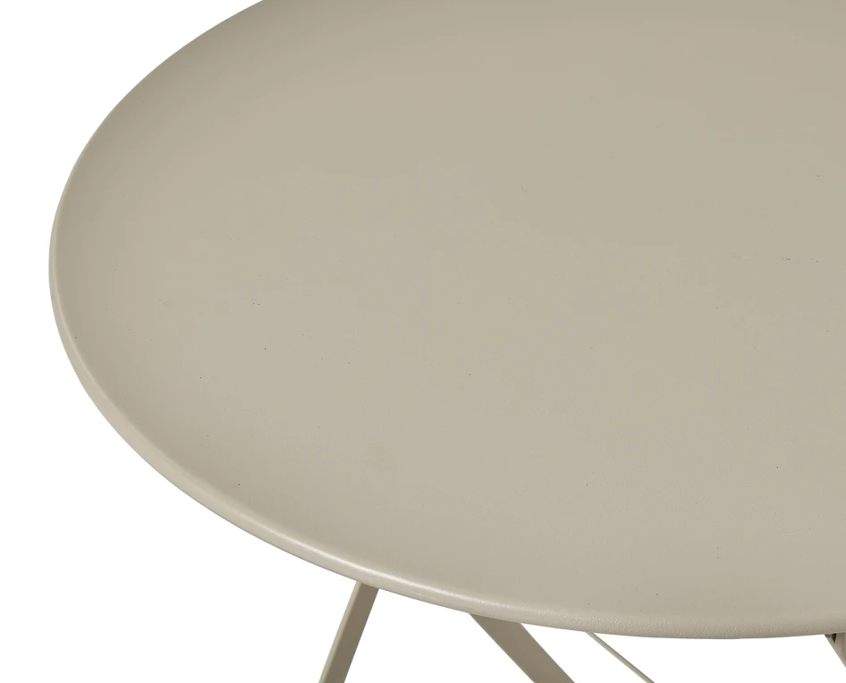 Barista - Utegrupp med bord och 2 stolar - Beige