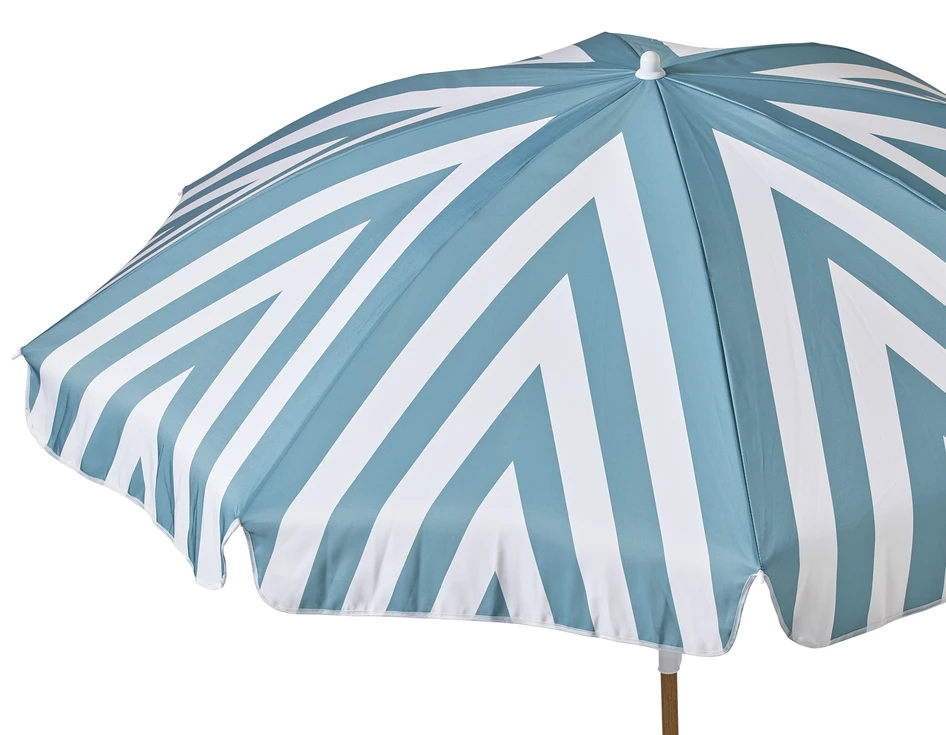 Stripe - Parasoll, Ø 180 cm - Blå