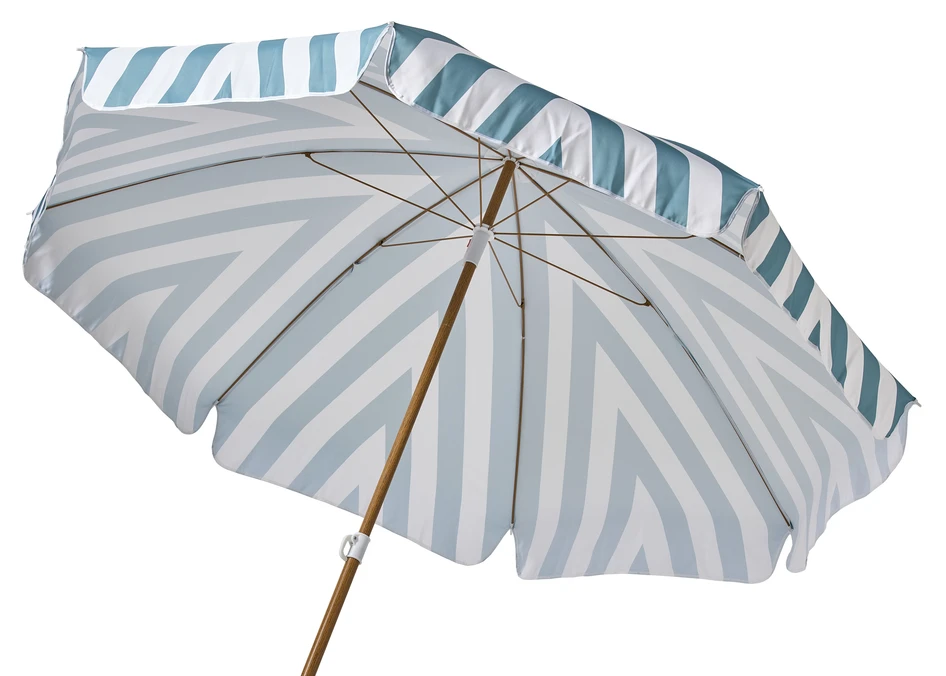 Stripe - Parasoll, Ø 180 cm - Blå