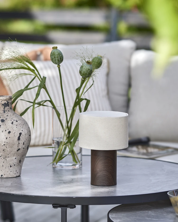 Ralf - Portabel bordslampa, H21,6 Ø15 cm - inspiration