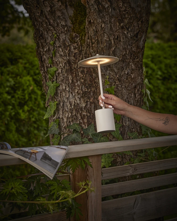 Acke - Portabel bordslampa, H33 Ø17 cm - inspiration