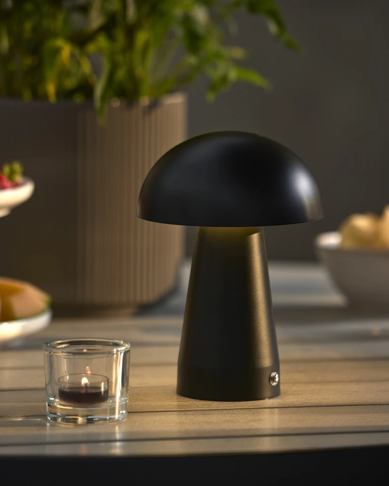 Tilo, Portabel bordslampa, H20 Ø14,5 cm