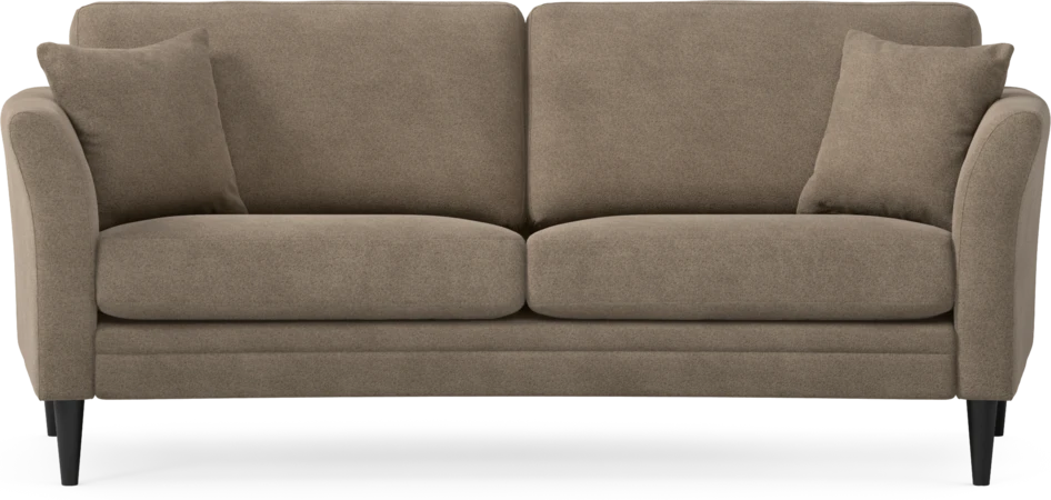 Eden - 2,5-sits soffa svängd - Brun