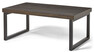 Woodenforge - Soffbord, 120x70x50 cm - Brun
