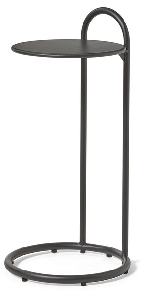 Point - Utesoffbord, B 36 cm - Svart