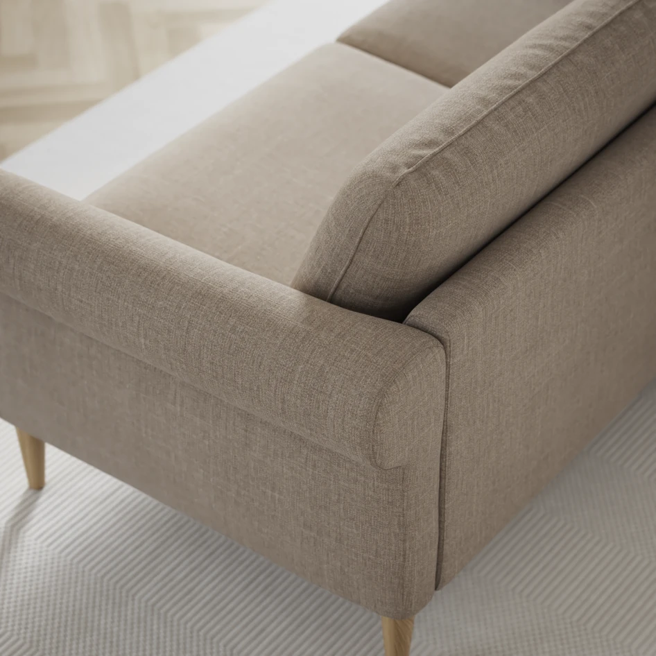 Bridge - Hörnsoffa, 2+2-sits - Beige