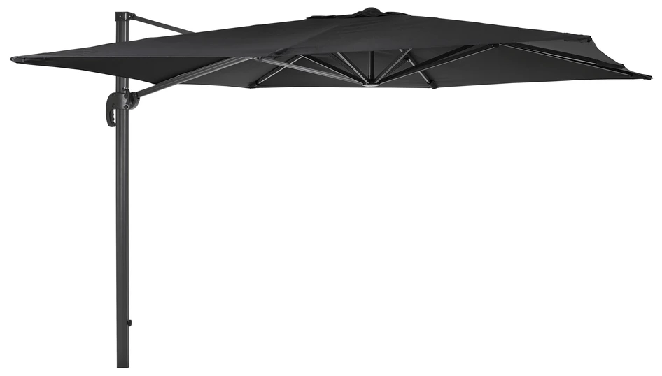 Arezzo - Parasoll, 300x300 cm - Svart