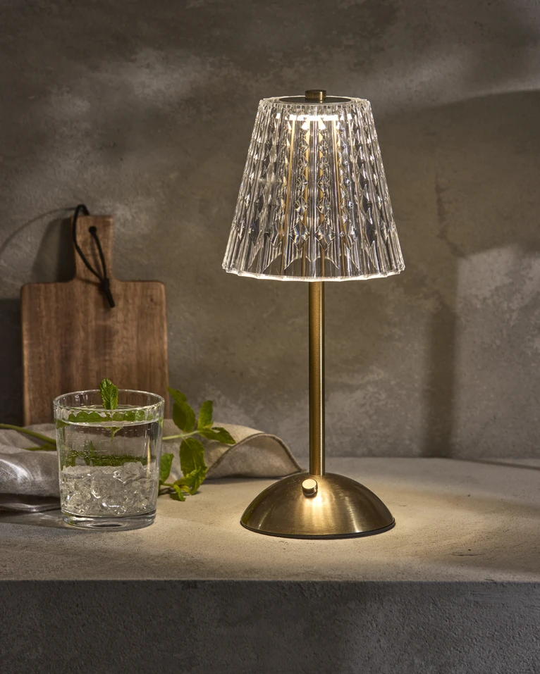 Fancy, Portabel bordslampa, H32 Ø27 cm
