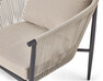 Plaza - Utegrupp med soffa, 2 fåtöljer och bord - Beige