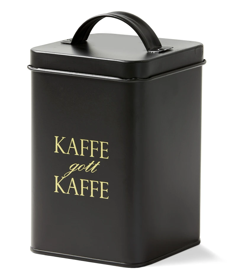 Njuta - Kaffeburk, B 11, H 17 cm - Svart