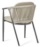 Plaza - Utekarmstol - Beige