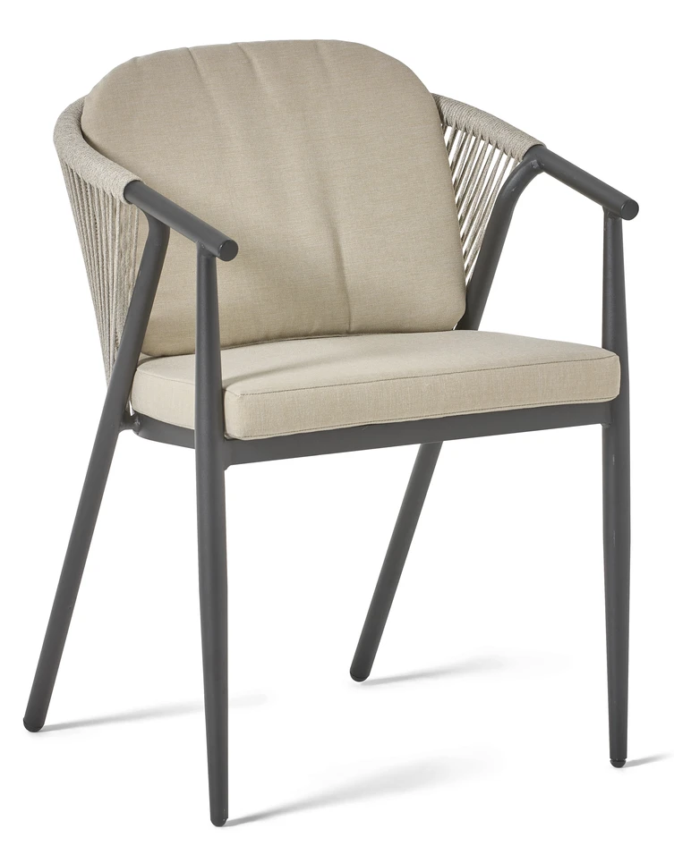 Plaza - Utekarmstol - Beige