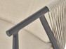 Plaza - Utekarmstol - Beige