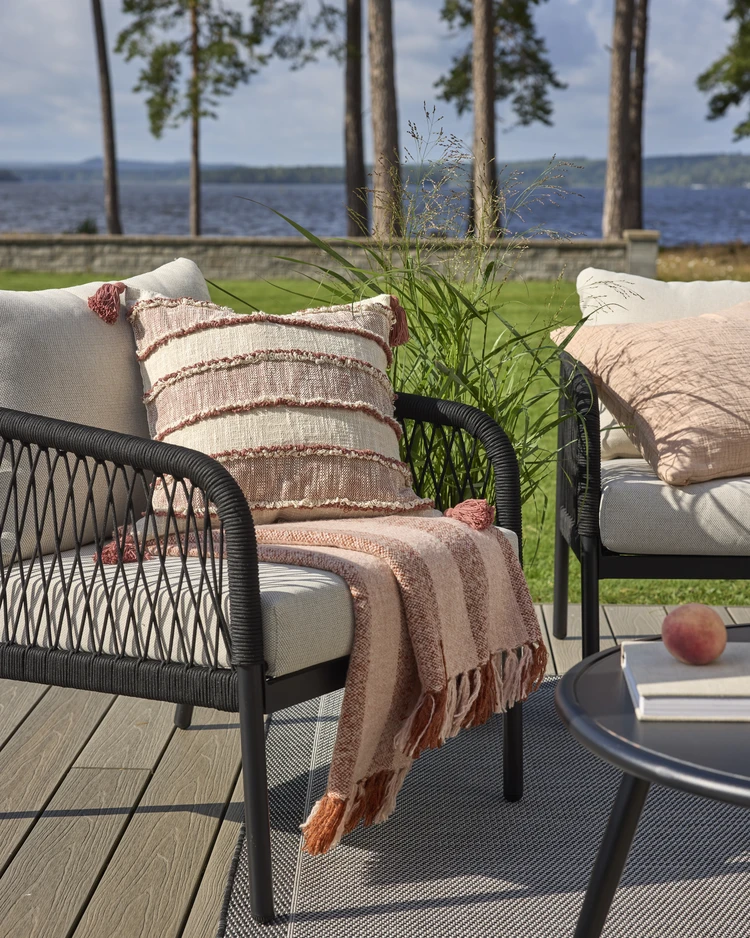 Barcelona - Utegrupp med soffa, 2 fåtöljer och bord - inspiration