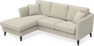 Eden - 2-sits soffa med schäslong - Beige