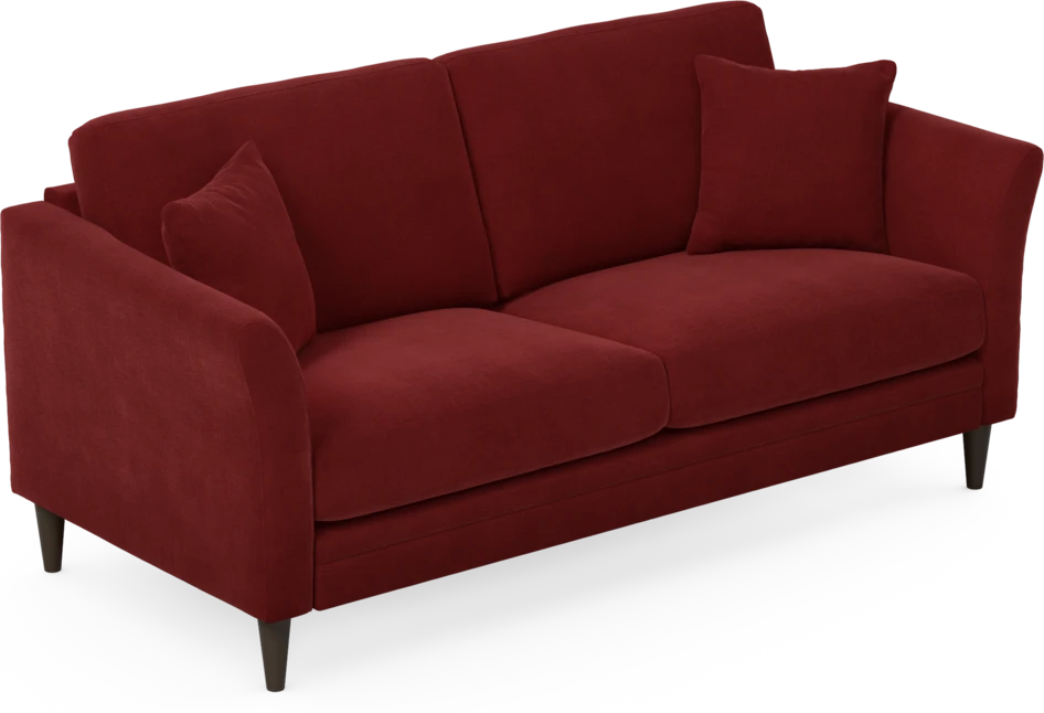 Eden - 2,5-sits soffa - Röd