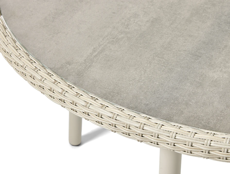 Savona - Utebord, Ø 120 cm - Beige