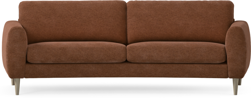 Bridge - 3-sits soffa svängd - Orange