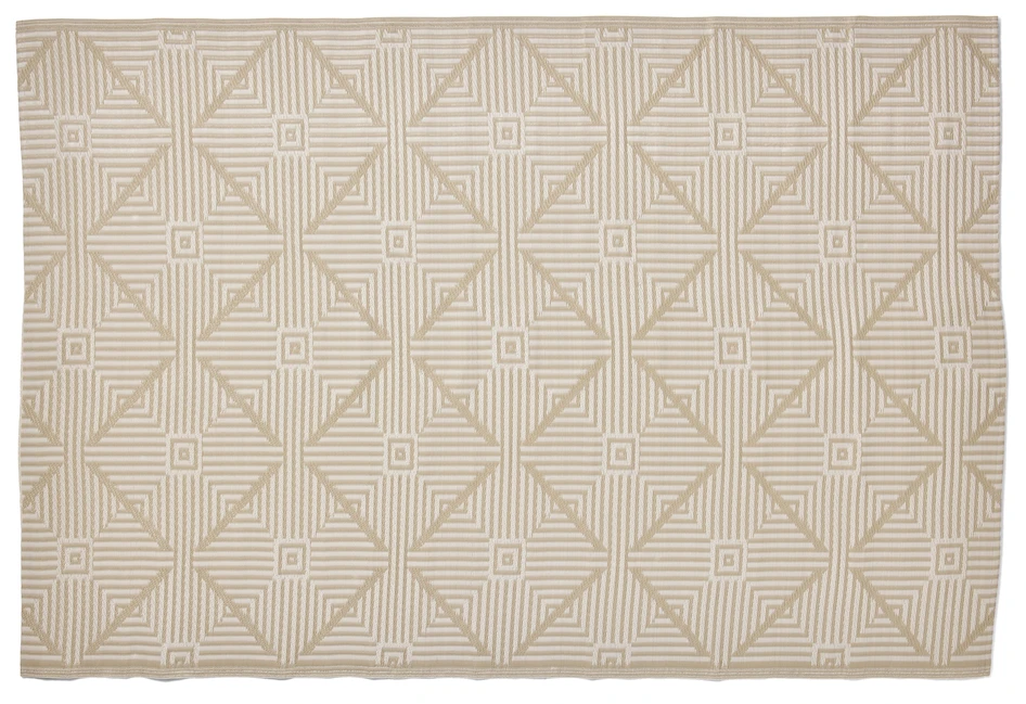 Fårö - Plastmatta, utomhus, B120 L180 cm - Beige