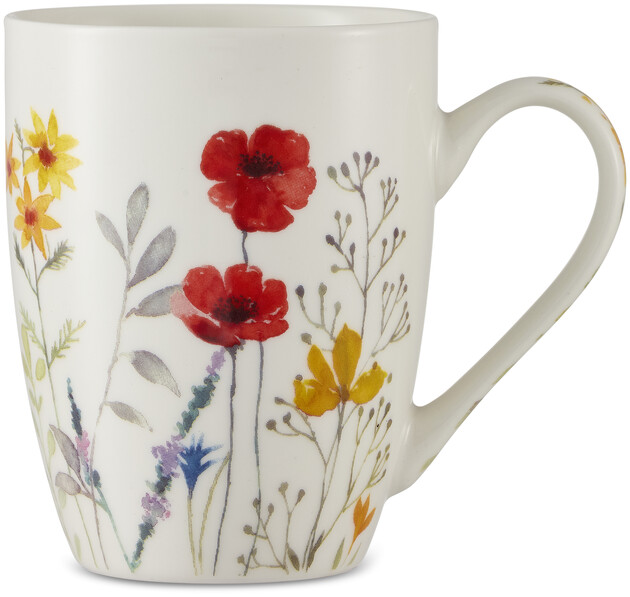 Juni - Mugg, H 10,5 Ø 8,2 cm, 34 cl - Flerfärgad