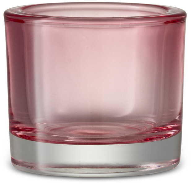 Mango - Ljuslykta, H 5,5 Ø 6,5 cm - Rosa