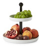 Festivo - Serveringsset, H 28 Ø 27 cm - Vit