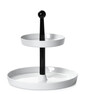 Festivo - Serveringsset, H 28 Ø 27 cm - Vit