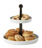 Festivo - Serveringsset, H 28 Ø 27 cm - Vit