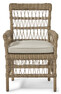 Marbella - Utekarmstol - Beige