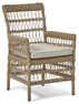 Marbella - Utekarmstol - Beige