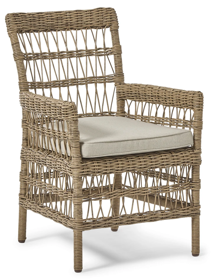 Marbella - Utekarmstol - Beige