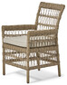 Marbella - Utekarmstol - Beige
