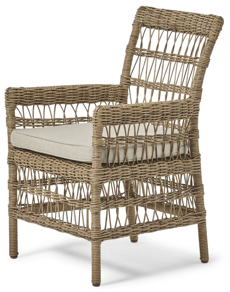 Marbella - Utekarmstol - Beige