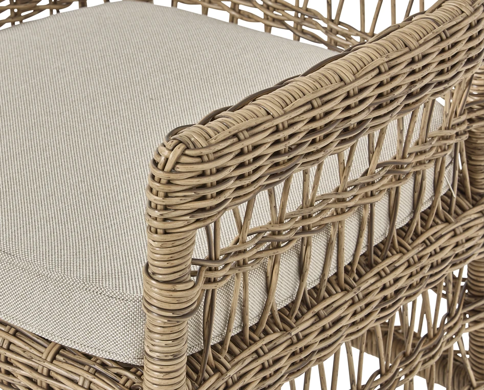 Marbella - Utekarmstol - Beige