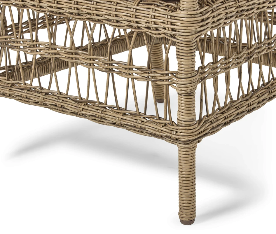 Marbella - Utekarmstol - Beige