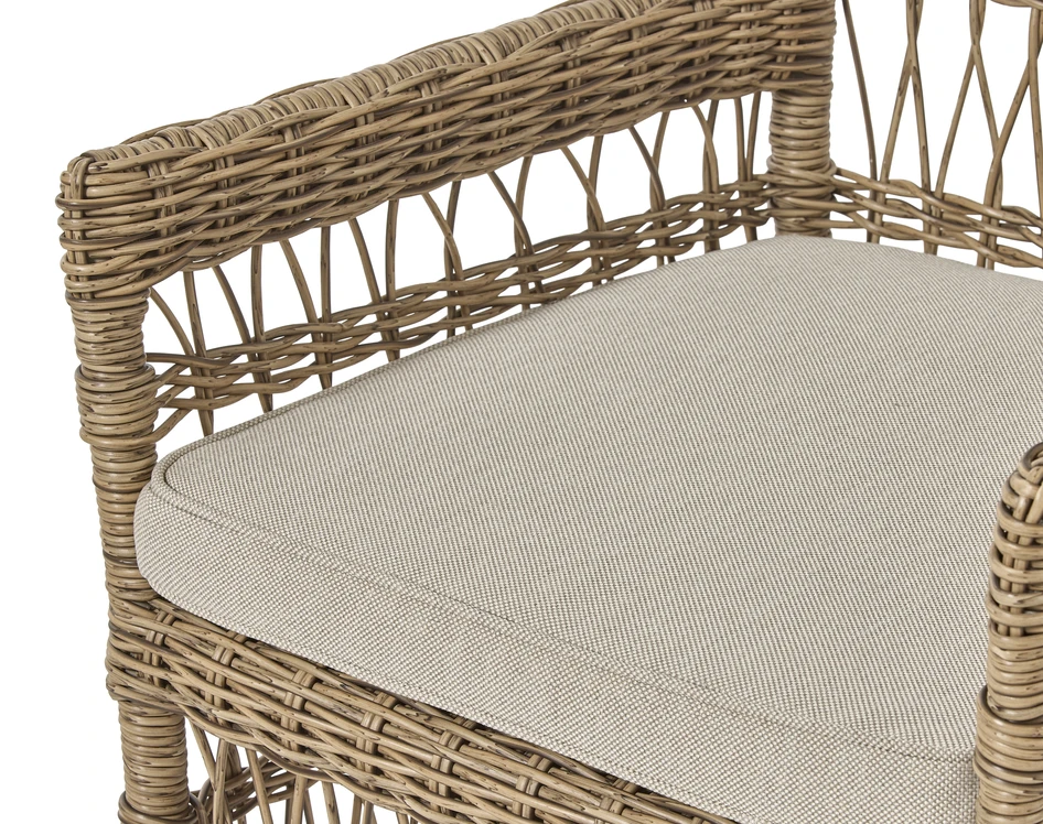 Marbella - Utekarmstol - Beige
